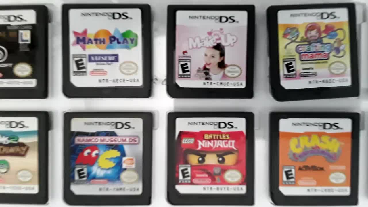 Authentic Nintendo DS Games for DS / Dslite / Dsi / 3DS XL and 2DS